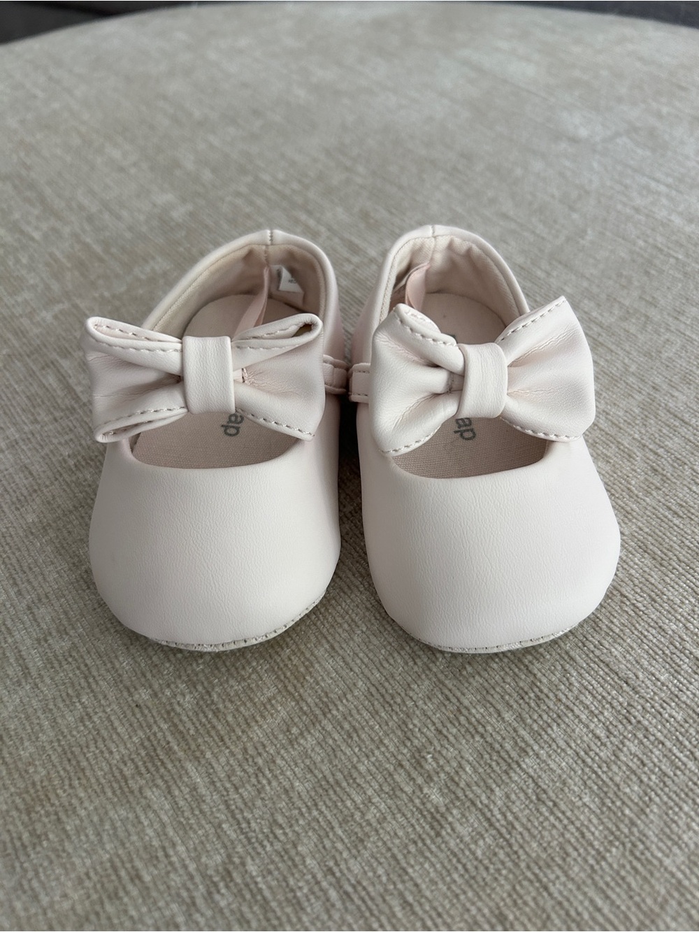 Baby Mary Jane Shoes - Barely Pink